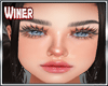 Natural Head+Shiny Lips