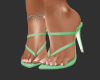 sw Green Sexy Slippers
