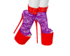 Purple G heels