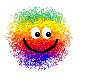 Smiley-animated rainbow
