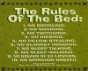 THE RULES OF THE BED