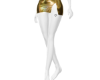Metalina Gold Skirt RL