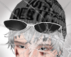 🅰Beanie + Glasses M