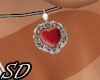 SD Heart Necklace