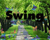 Outdoor garden Swing