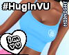 #HugInVU Top Blue