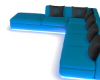 BLUE NEON COUCH