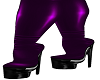 Purple Acid PVC Boots