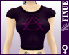 {F} Anarchy Tee Purple F