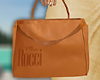 MR| Brown Leather Bag