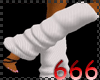 (666) white socks