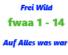 Frei Wild / Auf Alles