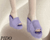 PX | Purple Fur Wedges