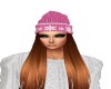Hat Pink /Auburn Hair