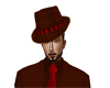 red Mafia Hat