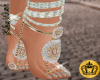 luxury diamond feet