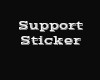 Support Sticker 3