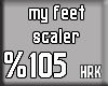 hrk. my feet scaler 105