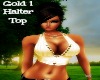 *S* Gold 1 Halter Top