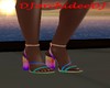 multicolored heel