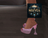 new years heels pink