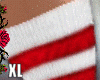 Candy Cane Boots XL