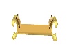 Gold Cuddle Chaise