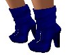 WARM BLUE ANKLE BOOTS