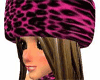 {7q} pink Fluffy Hat