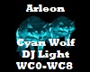 Cyan Wolf DJ Light