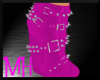 *MH* Spike Pink Boots