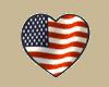 Heart Flag sticker