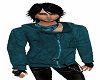 Hoodie Jacket ~ teal