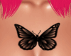 Butterfly tattoo chest