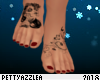*£ Feet Tattd Beauty R