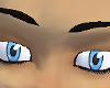light blue anime eyes