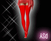 ASd* hot red stockings