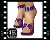 4K Diamond Shoes Purple