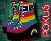 Over The Rainbow Boots