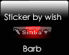 Vip Sticker Simba