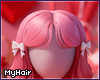 soft waves + bows pink