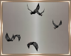 Black Animated Bats
