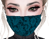 Lace Mask Teal