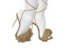 Tan Fur Heel