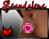 |Sx| Heart Pink Plugs