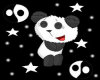 Cartoon Panda Bear Club