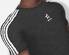 BABY TEE" RED STRIPES