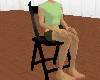 Black Folding Chair