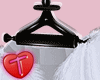 White LOVE Fur Wrap
