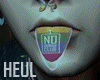Heul tongue tatto